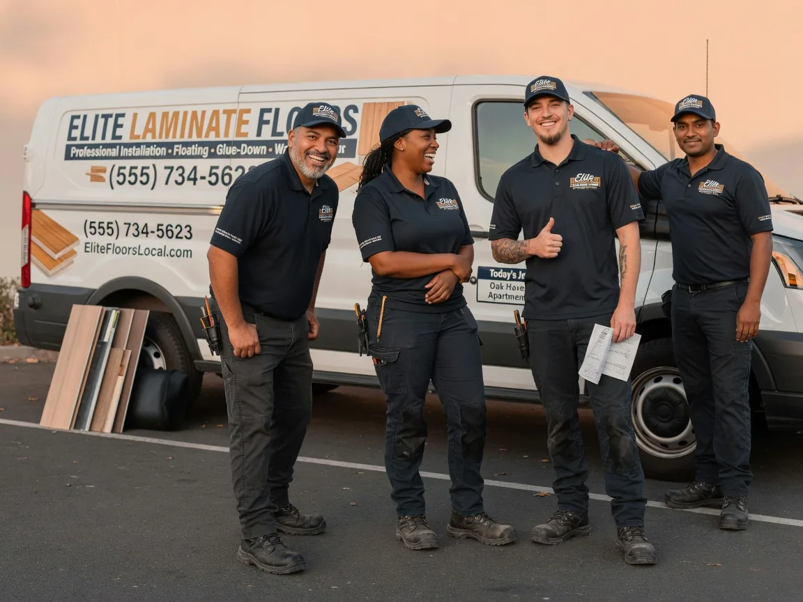 Laminate flooring installation company in Nobleton, FL